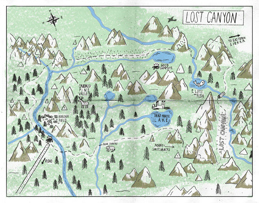 Lost-Canyon-Map